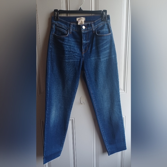 L'AGENCE  El Matador French Slim Crop Jeans Sz 25 - Picture 4 of 8